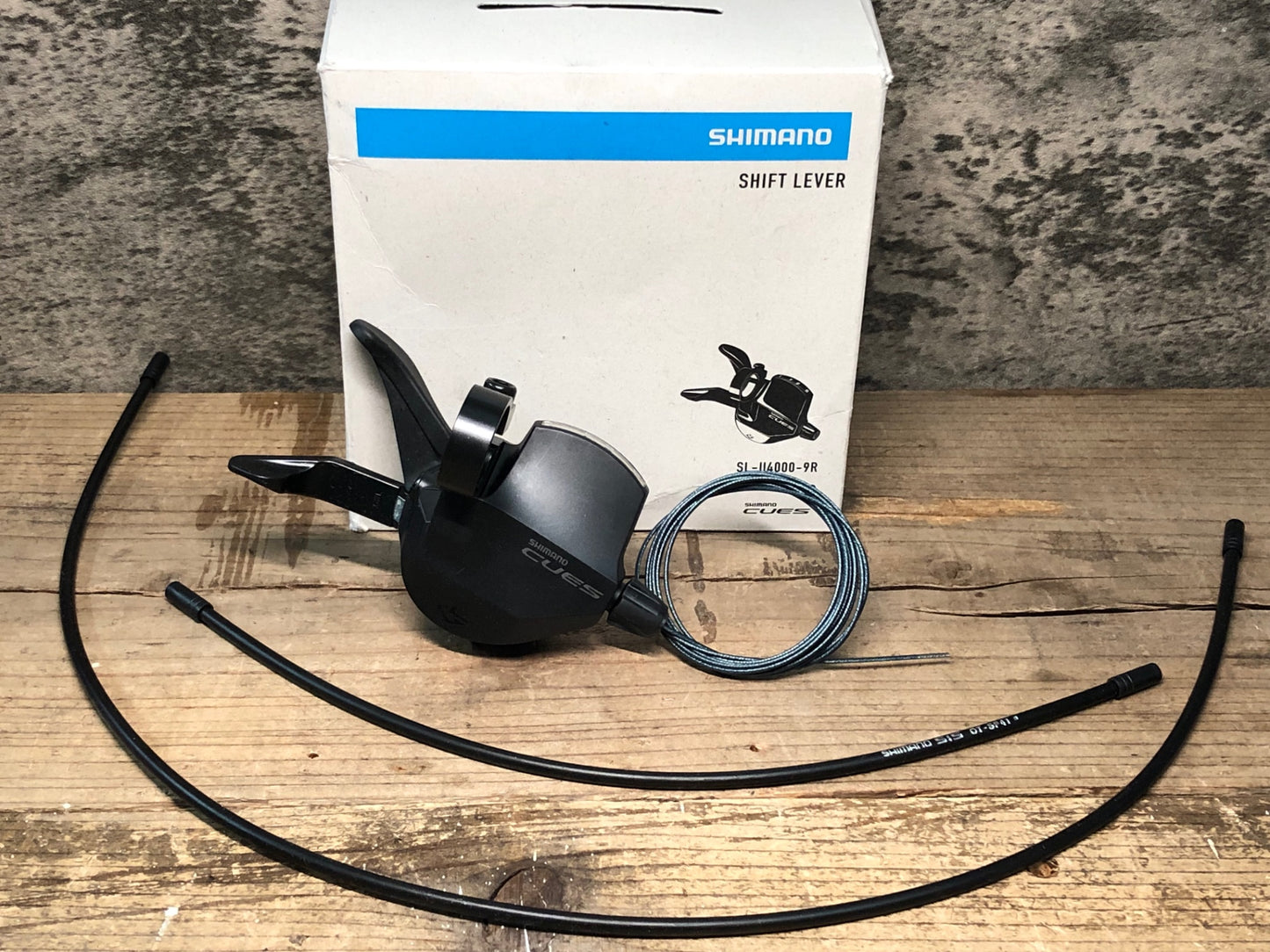 JA575 シマノ SHIMANO キューズ CUES SL-U4000 シフトレバー 9S Φ22.2