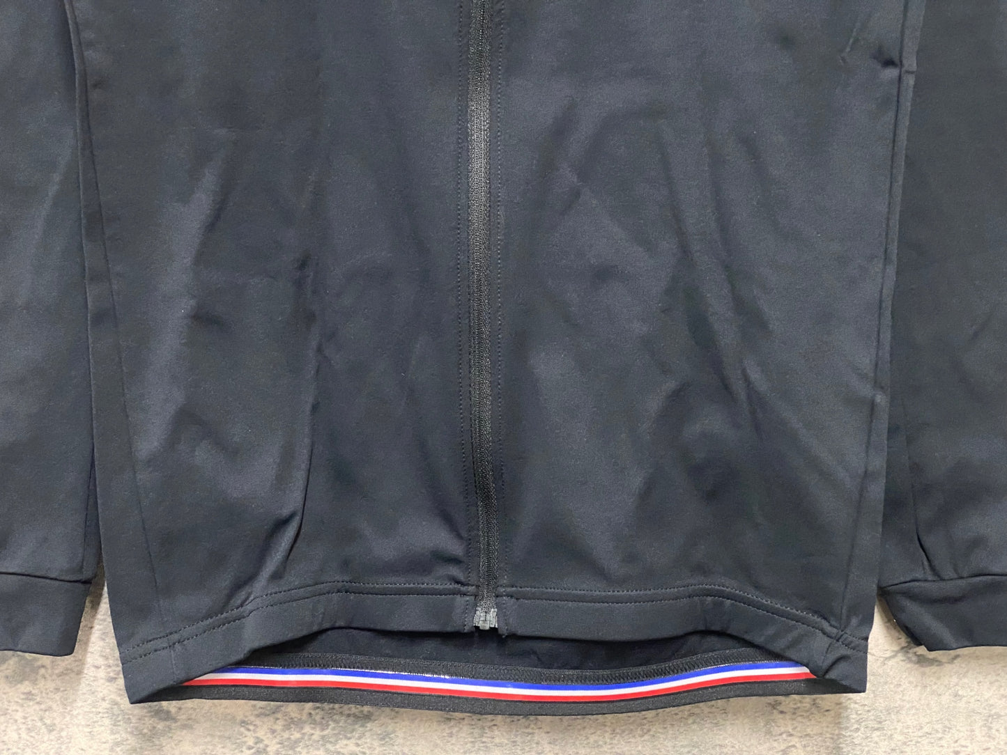 IZ924 ルコックスポルティフ le coq sportif 長袖 サイクルジャージ 黒 M 裏起毛