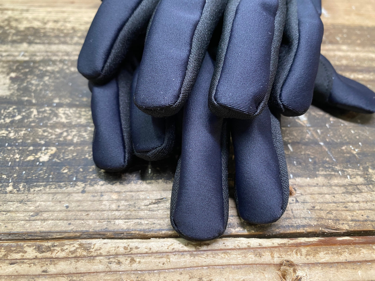 JB081 カペルミュール KAPELMUUR 長指 グローブ 紺 黒 XS 裏起毛