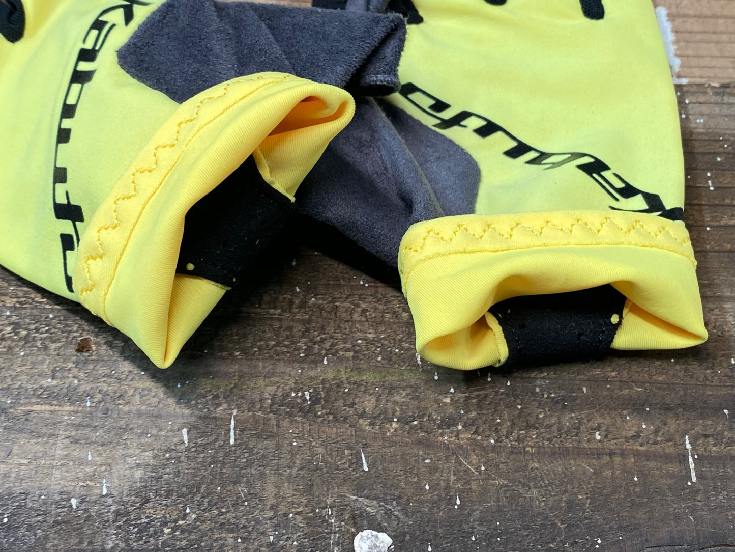 IN992 カブト OGK kabuto 指切 サイクルグローブ 黄 M