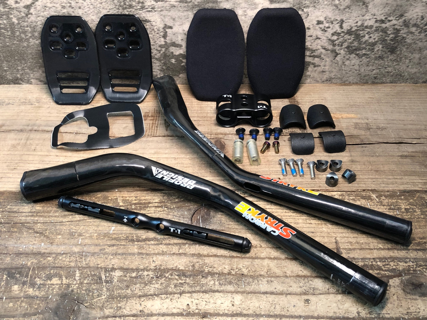 JB745 プロファイルデザイン PROFILE DESIGN CARBON STRIKE TTバー 330mm Φ22.2