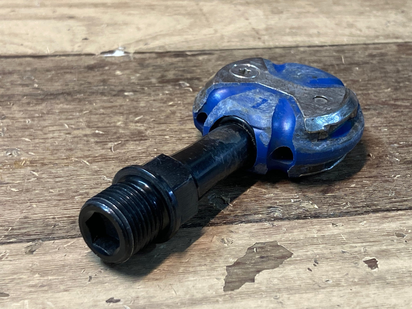 IL403 スピードプレイ SPEED PLAY ZERO ビンディングペダル クロモリシャフト 青