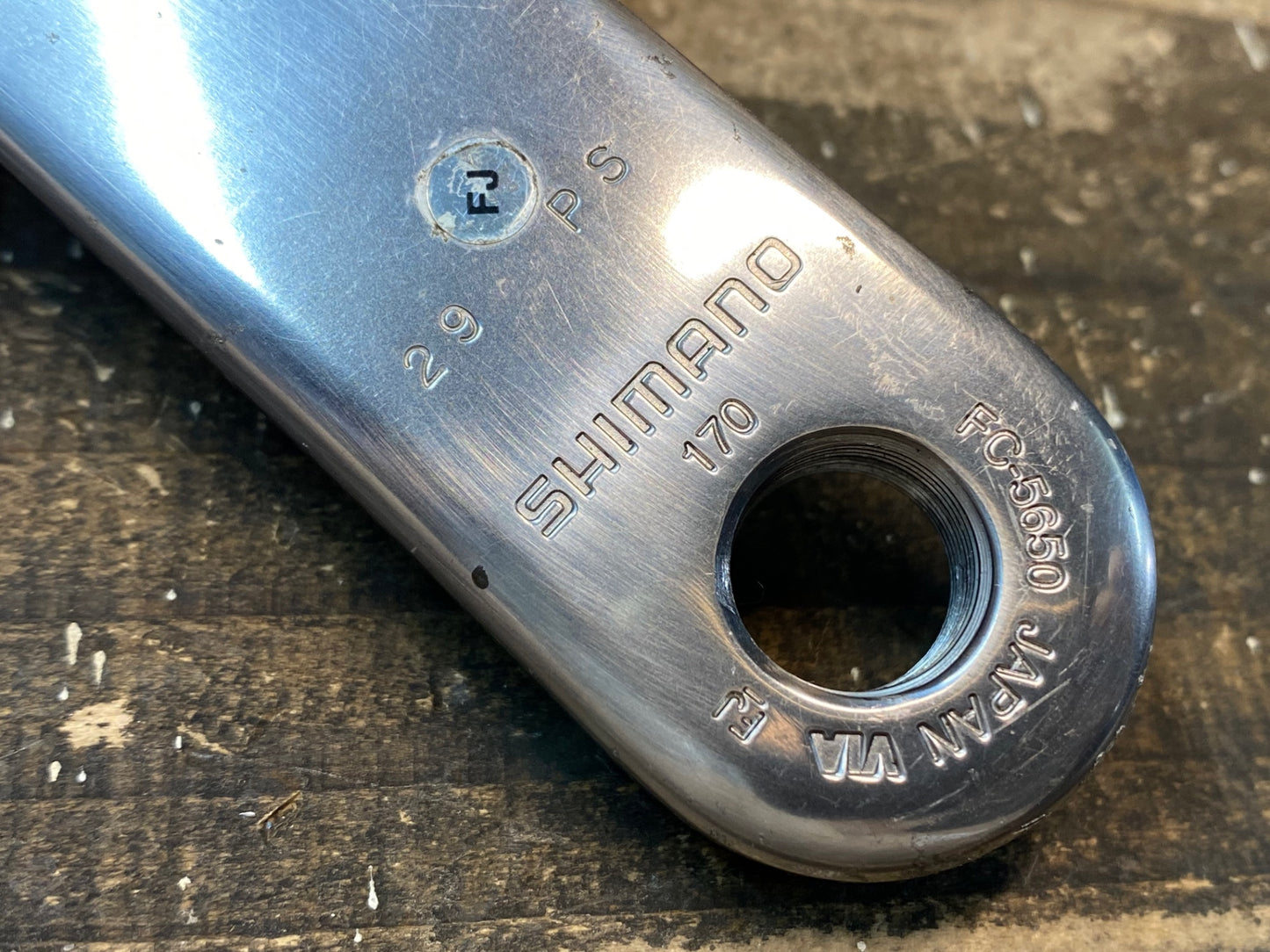 IP779 シマノ SHIMANO 105 FC-5650 右クランク 170mm 50/34T 10S
