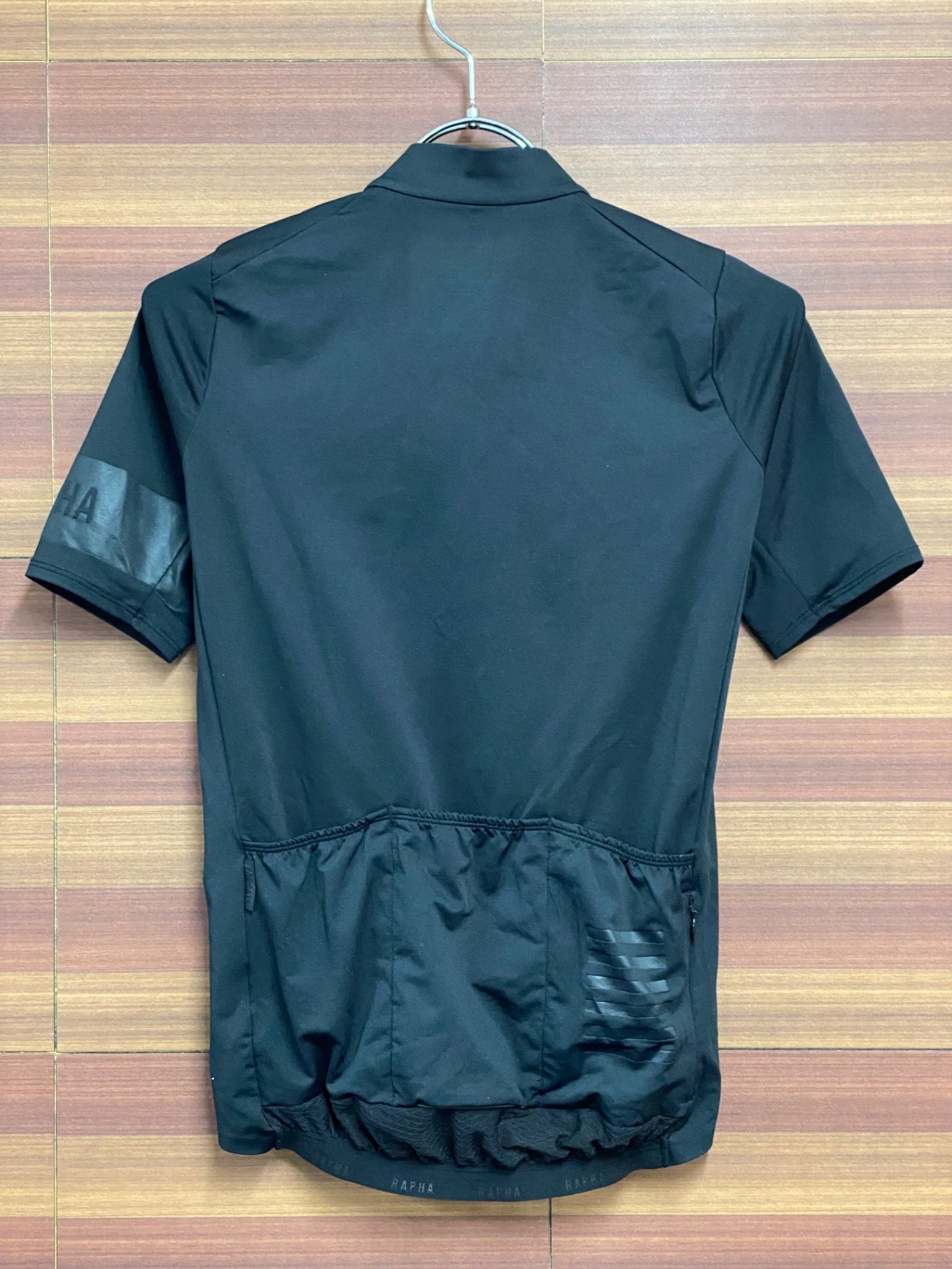 HU514 ラファ Rapha PRO TEAM MID WEIGHT JERSEY 半袖 サイクルジャージ 黒 XS