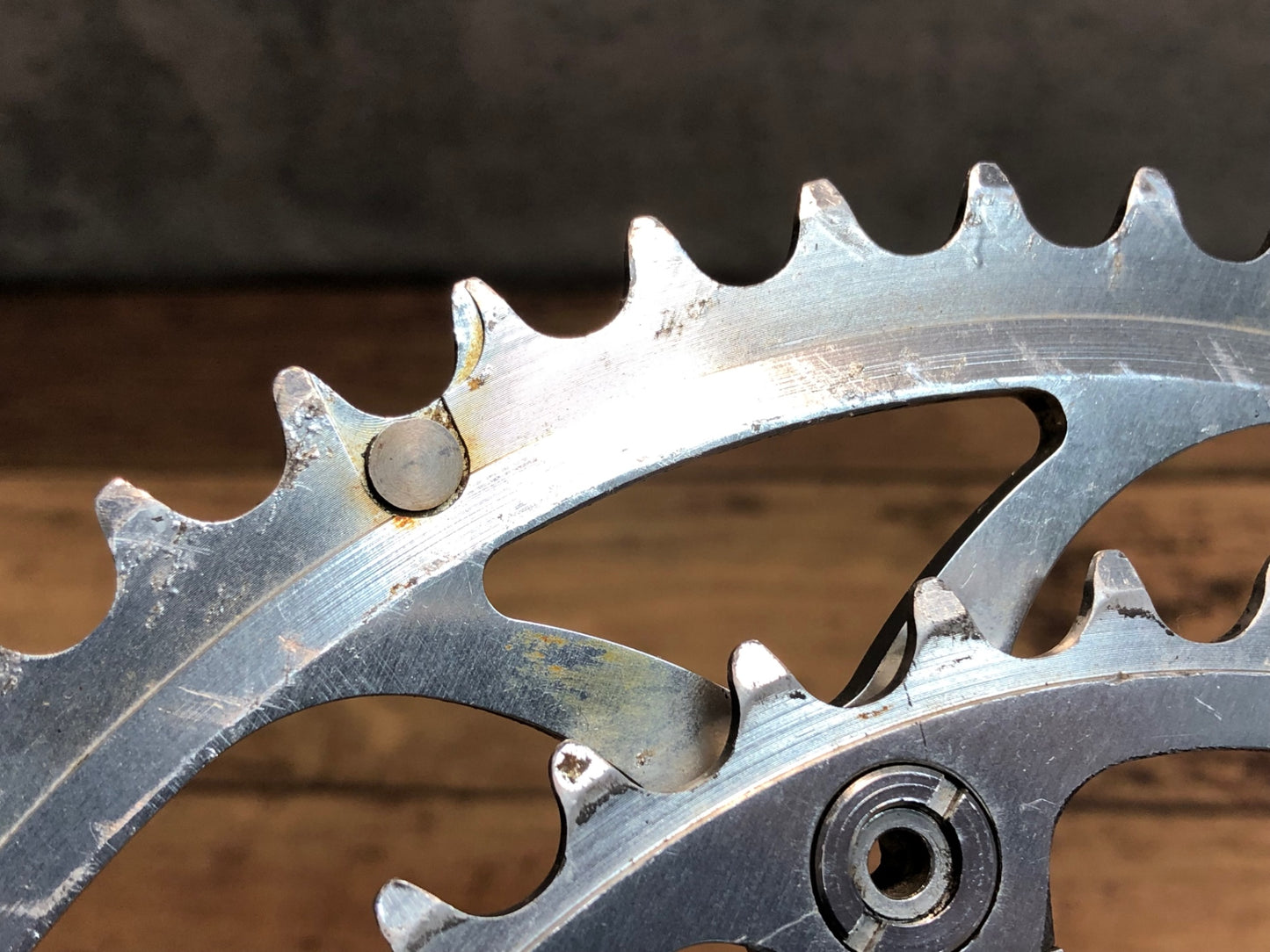 IK969 シマノ SHIMANO デュラエース DURA-ACE FC-7410 右クランク 53/39T 170mm ネジ山つぶれ