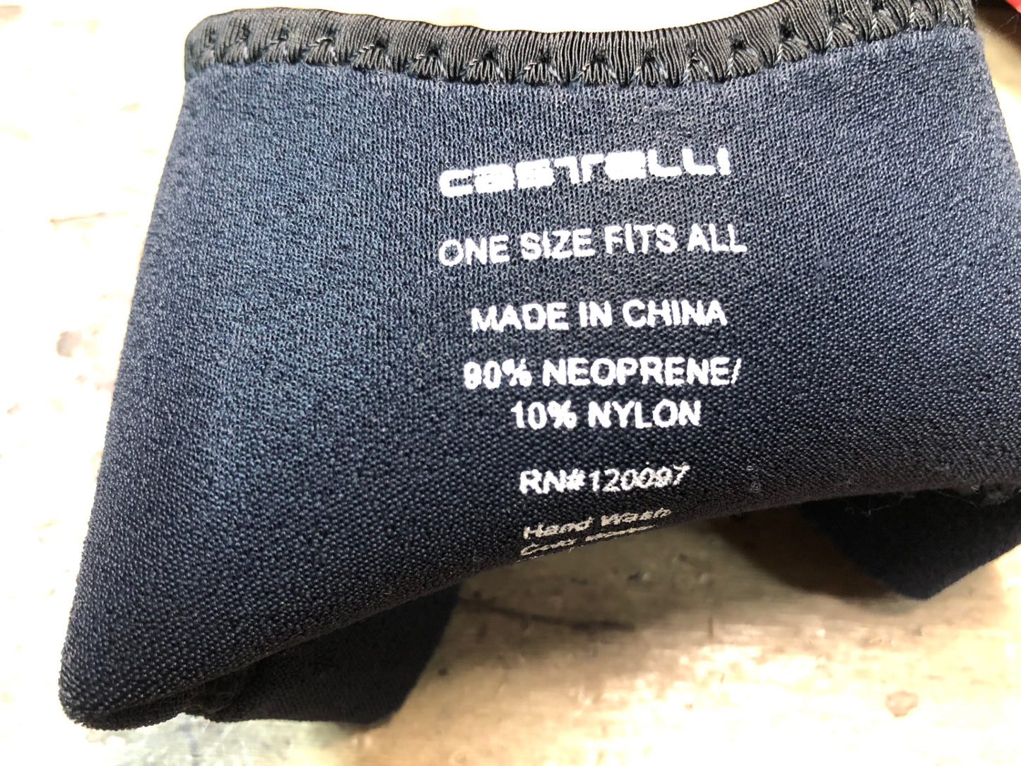 IM571 カステリ CASTELLI トーカバー ワンサイズ 黒 ※タグカット