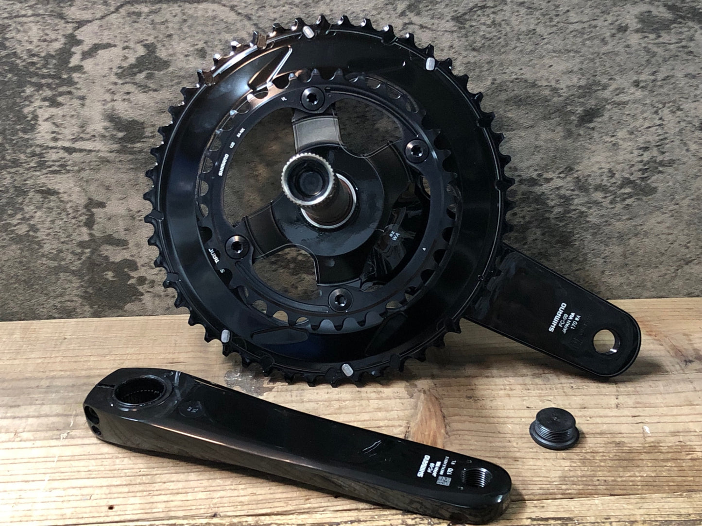 IR977 シマノ SHIMANO デュラエース DURA-ACE FC-09 クランクセット 170mm 50/34T