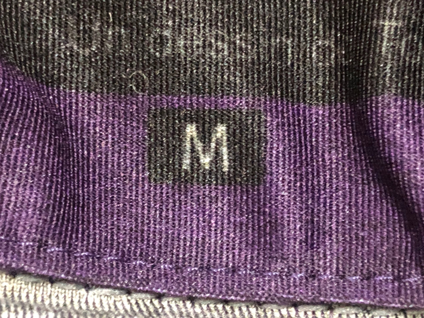 IU725 カペルミュール KAPELMUUR 半袖 サイクルジャージ 紫 グレー M