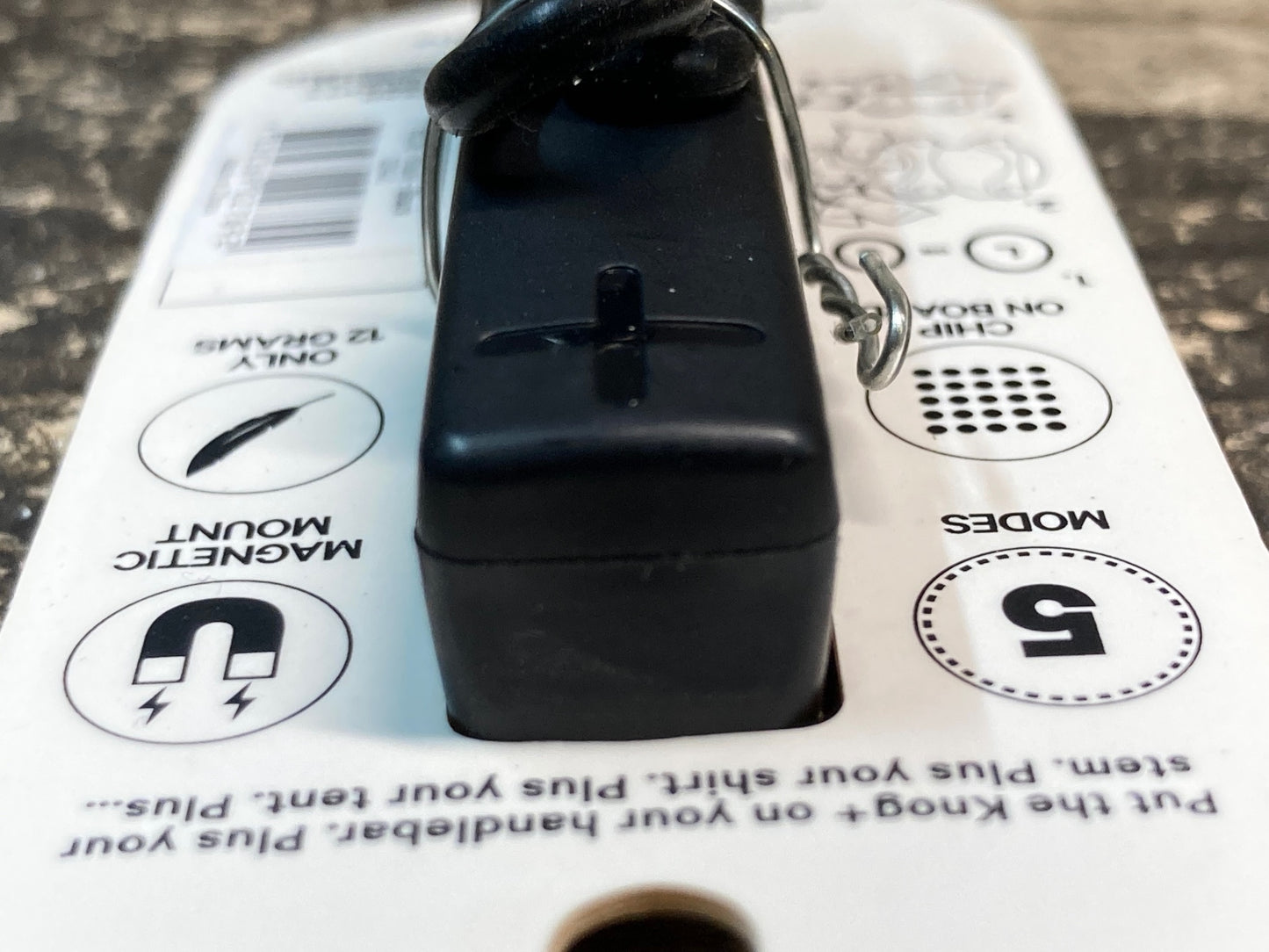 IR283 ノグ knog PLUS FRONT フロントライト 黒