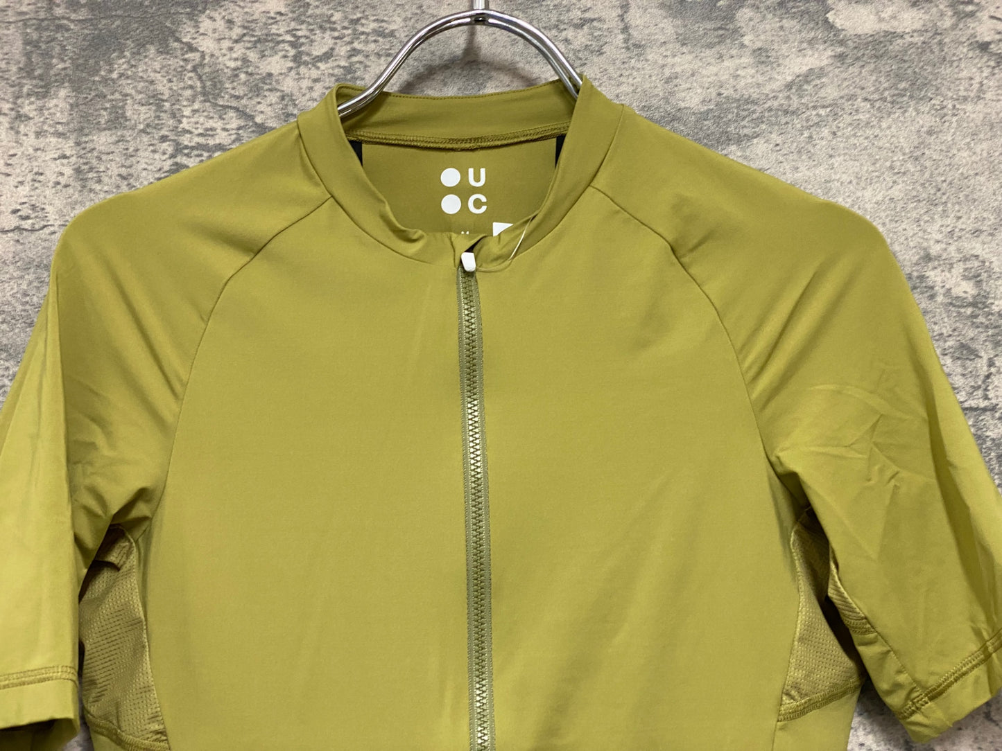 JD982 ユニバーサルカラーズ Universal Colours Mono Short Sleeve Jersey 半袖 サイクルジャージ オリーブ M