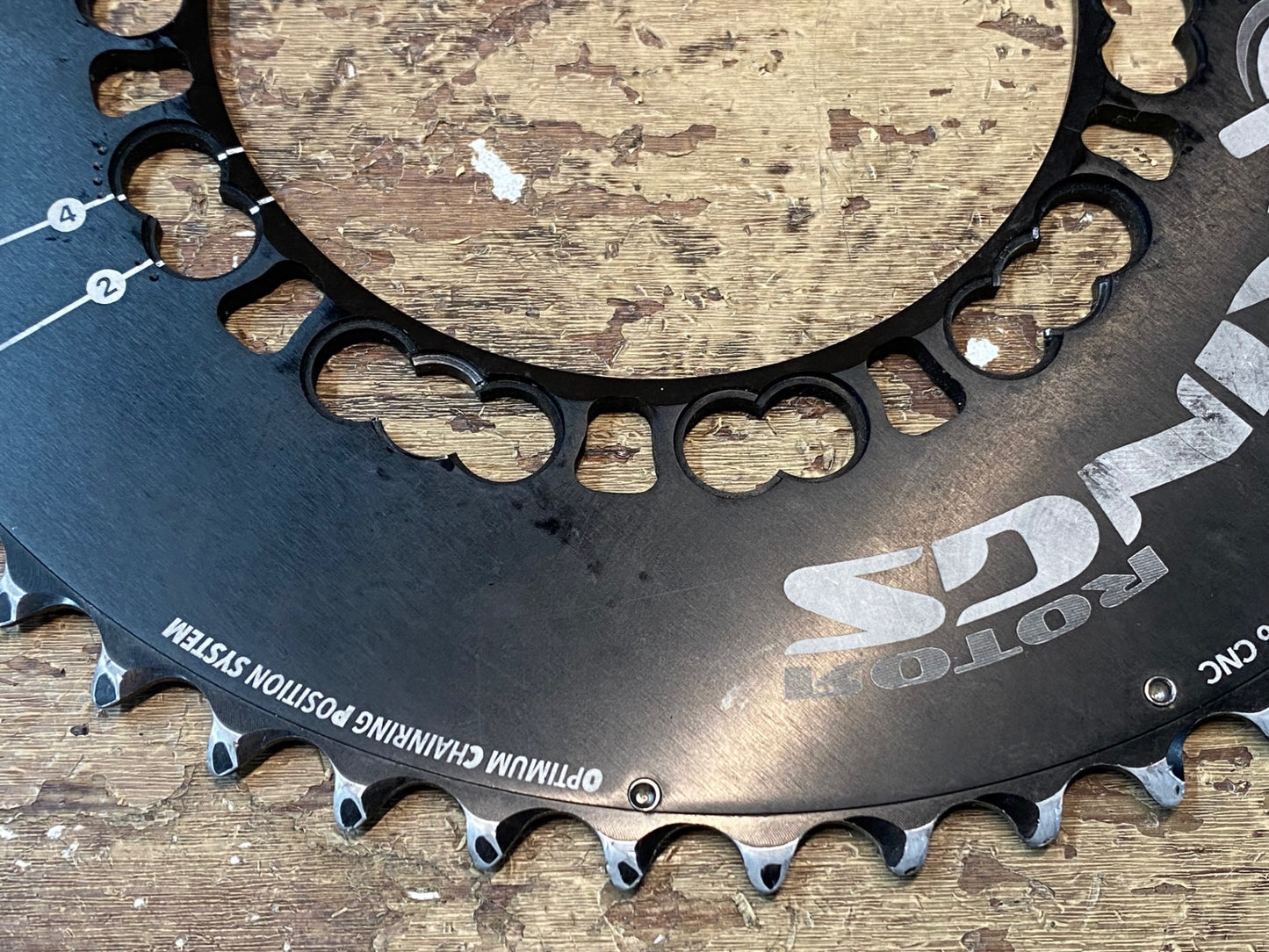 IM156 ローター ROTOR Q-RINGS 11S 48T 楕円 アウターチェーンリング 5アーム BCD110