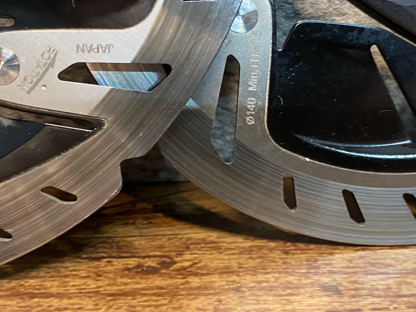 JA699 シマノ SHIMANO SM-RT900 ディスクローター Φ140 Φ160 セット 実測1.7mm