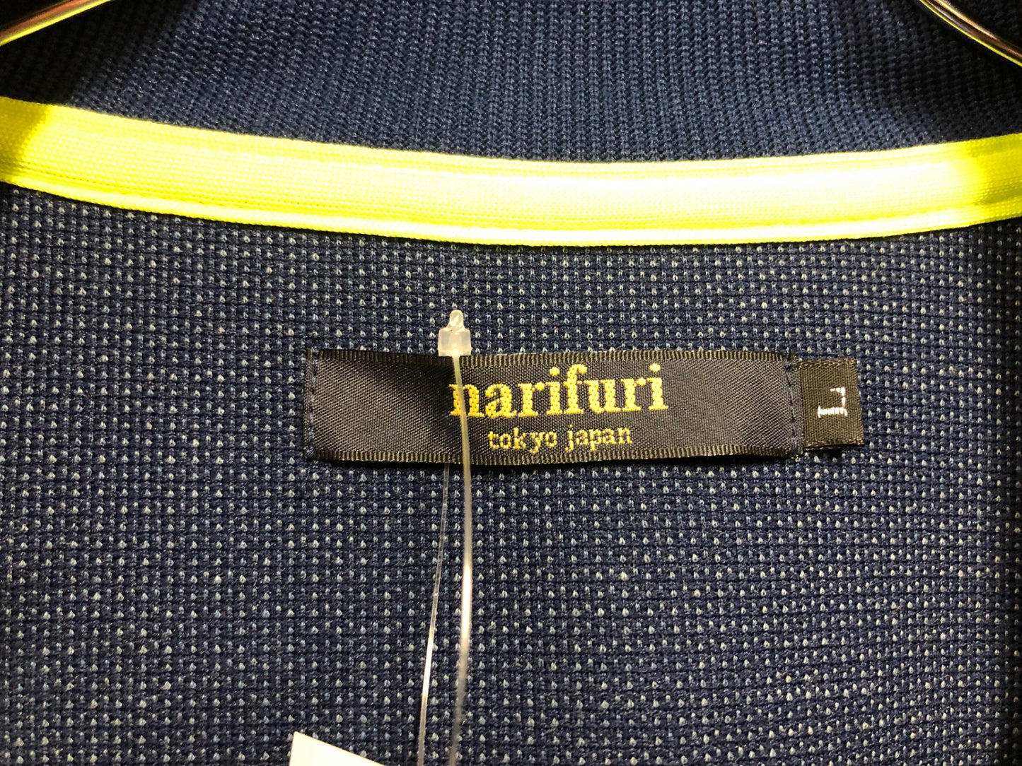 IQ373 ナリフリ Narifuri NF1108 長袖 トラックジャケット 紺 L