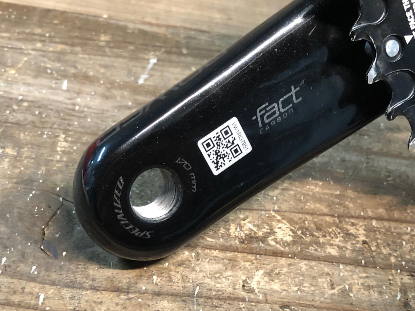 IO071 スペシャライズド SPECIALIZED S-WORKS POWER CRANKS DUAL クランク セット 170mm 52/36T