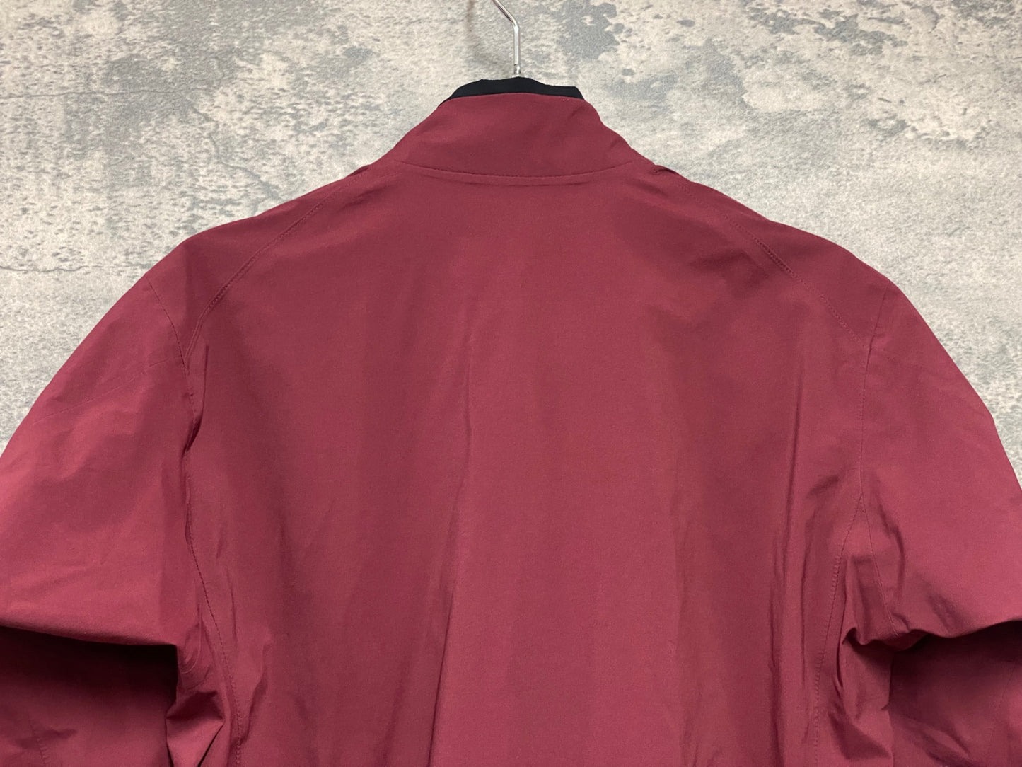 JA552 ラファ Rapha PRO TEAM RACE CAPE 長袖 サイクルレインジャケット バーガンディ S