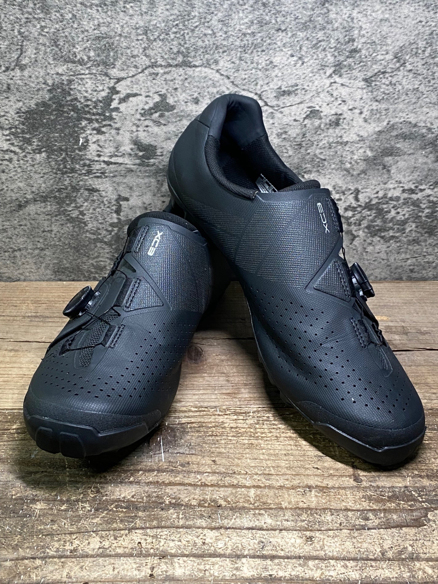 IW582 シマノ SHIMANO XC3 SHXC300M BOA ビンディングシューズ SPD EU45 黒 インソール欠品