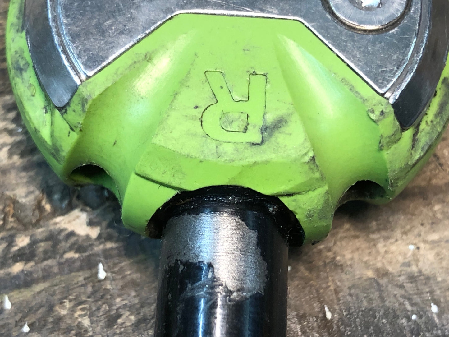 IR508 スピードプレイ SPEEDPLAY ZERO ビンディングペダル 黄緑 クロモリシャフト