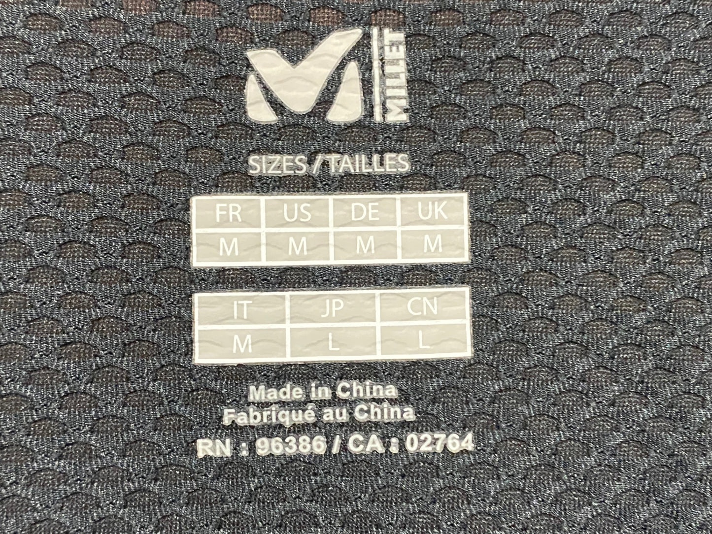 IQ209 ミレー MILLET ノースリーブ ベースレイヤー 黒 L