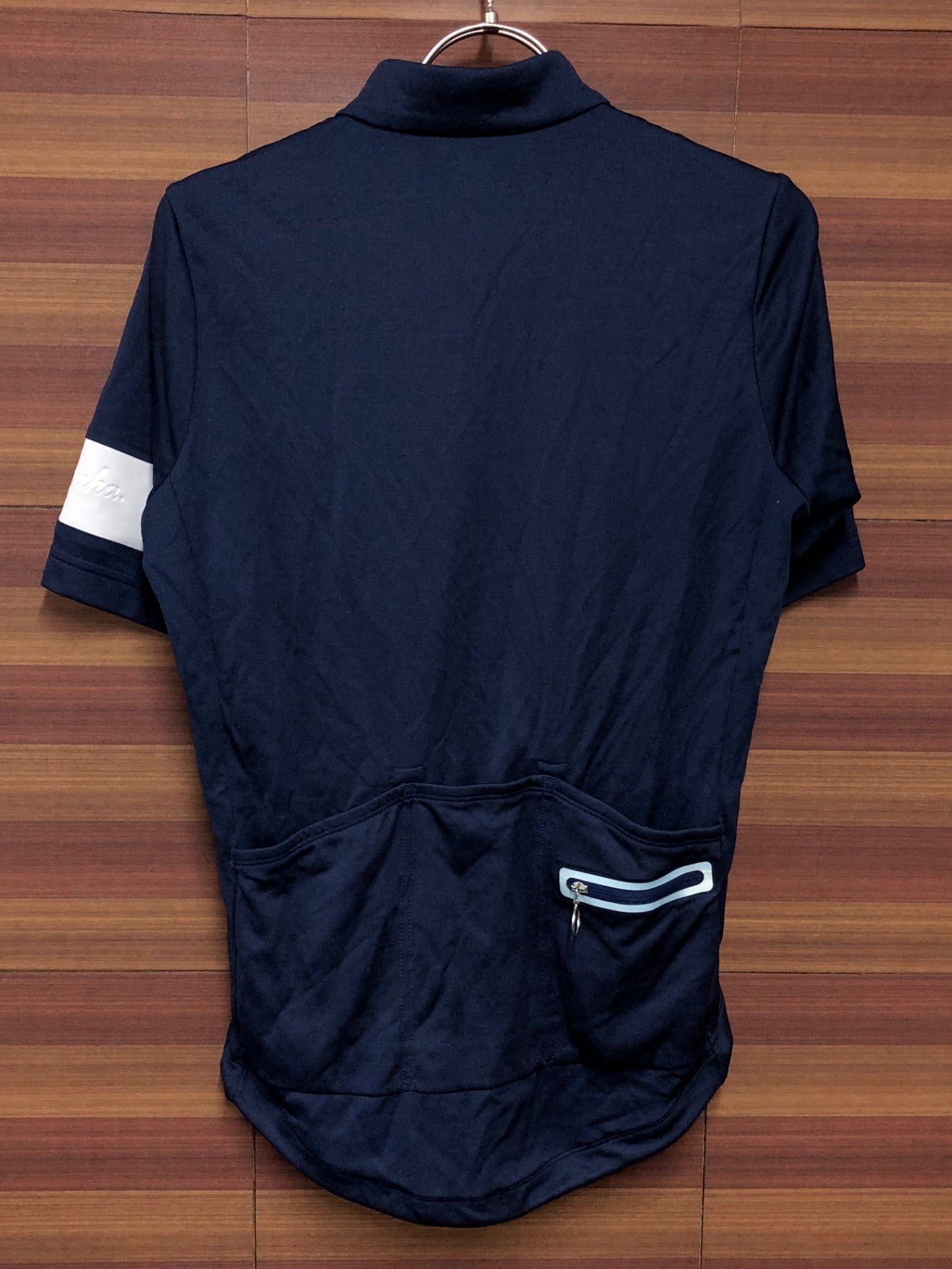 IL728 ラファ Rapha MEN'S CLASSIC JERSEY 半袖 サイクルジャージ 紺 S