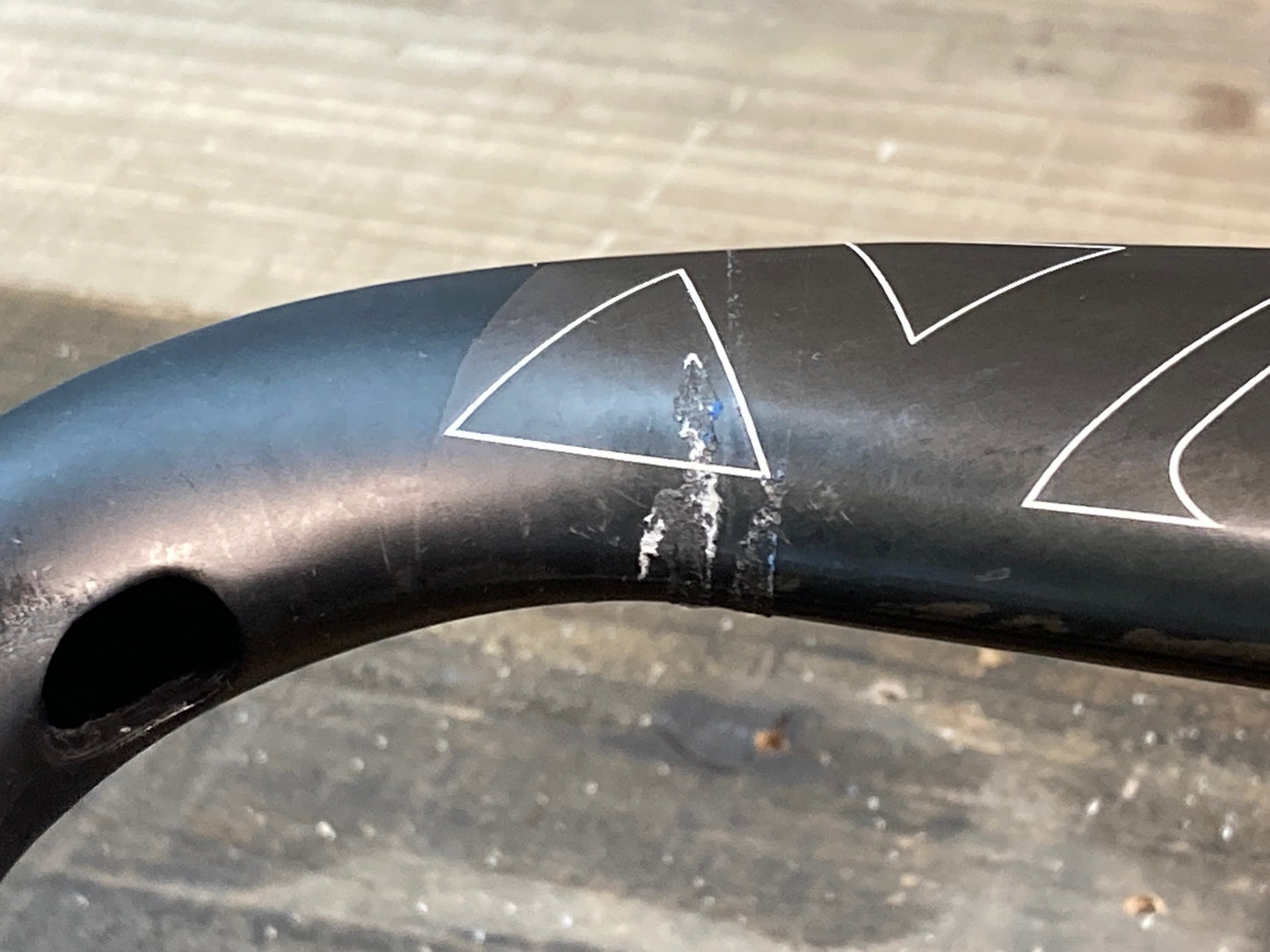 IN453 イーストン EASTON EC90 AERO カーボン ドロップハンドル Φ31.8 ブラケットC-C 400mm