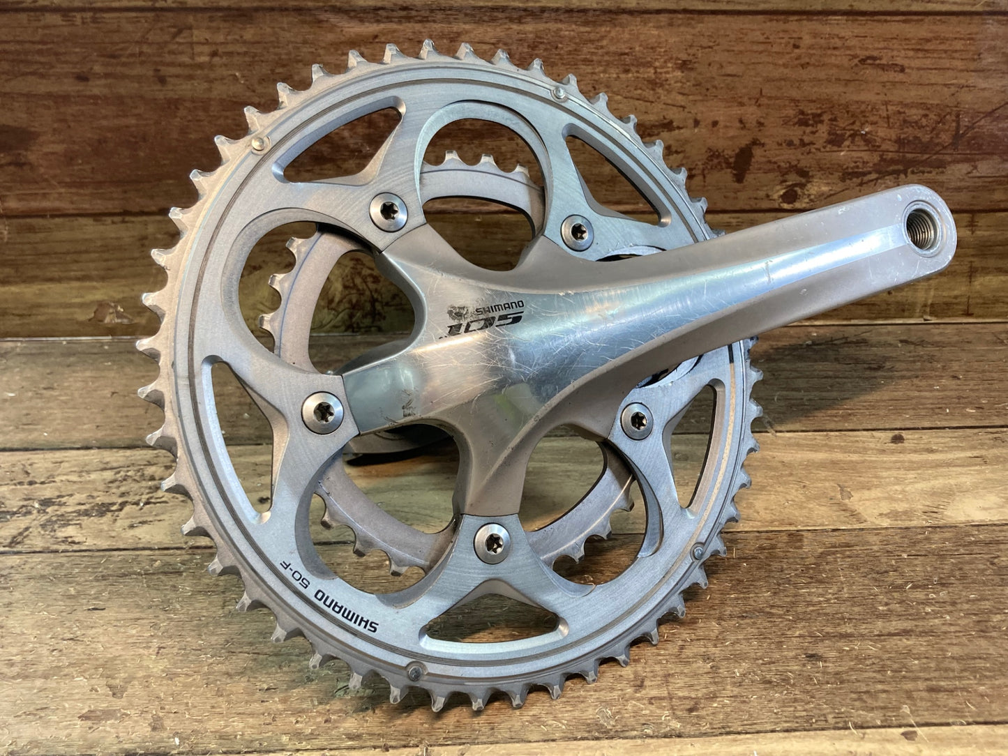 II753 シマノ SHIMANO 105 FC-5750 クランクセット 170mm 50/34T シルバー