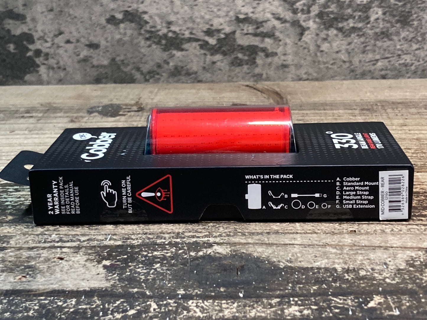 IR298 ノグ knog MID COBBER REAR テールライト