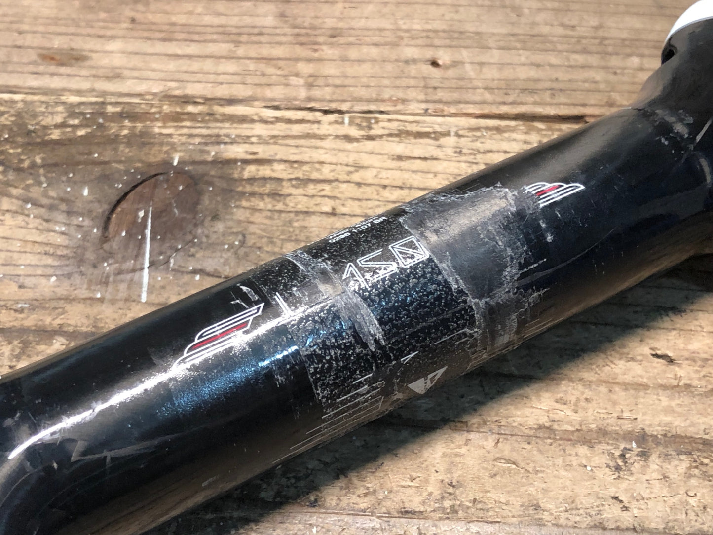 JA100 プロファイルデザイン PROFILE DESIGN PROSVET カーボン ベースバー エンドC-C420mm Φ31.8 ※クランプ傷