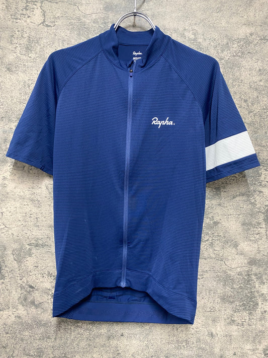 IL460 ラファ Rapha CORE LIGHTWEIGHT JERSEY 半袖 サイクルジャージ 紺 M