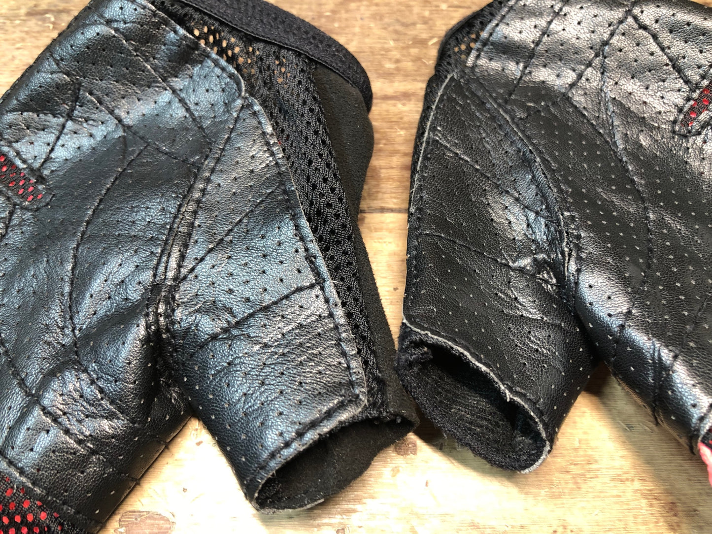 IN349 ラファ RAPHA グローブ 指ぬき ピンク サイズ表記不明