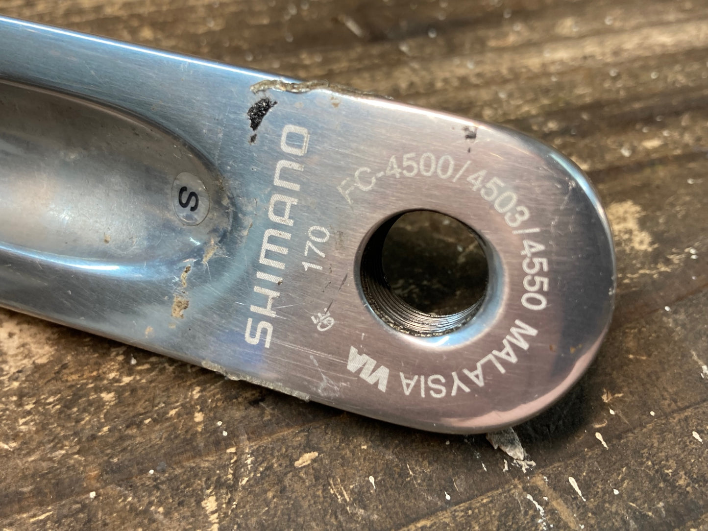 IW378 シマノ SHIMANO ティアグラ Tiagra FC-4550 クランクセット 170mm 50-34T