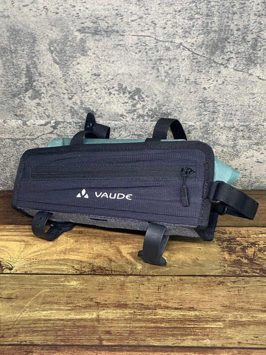 IN907 ファウデ VAUDE Trailguide 2トップチューブバッグ 黒 水色
