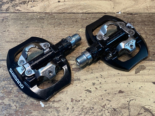 IJ671 シマノ SHIMANO PD-A530 ビンディングペダル SPD 片面フラット