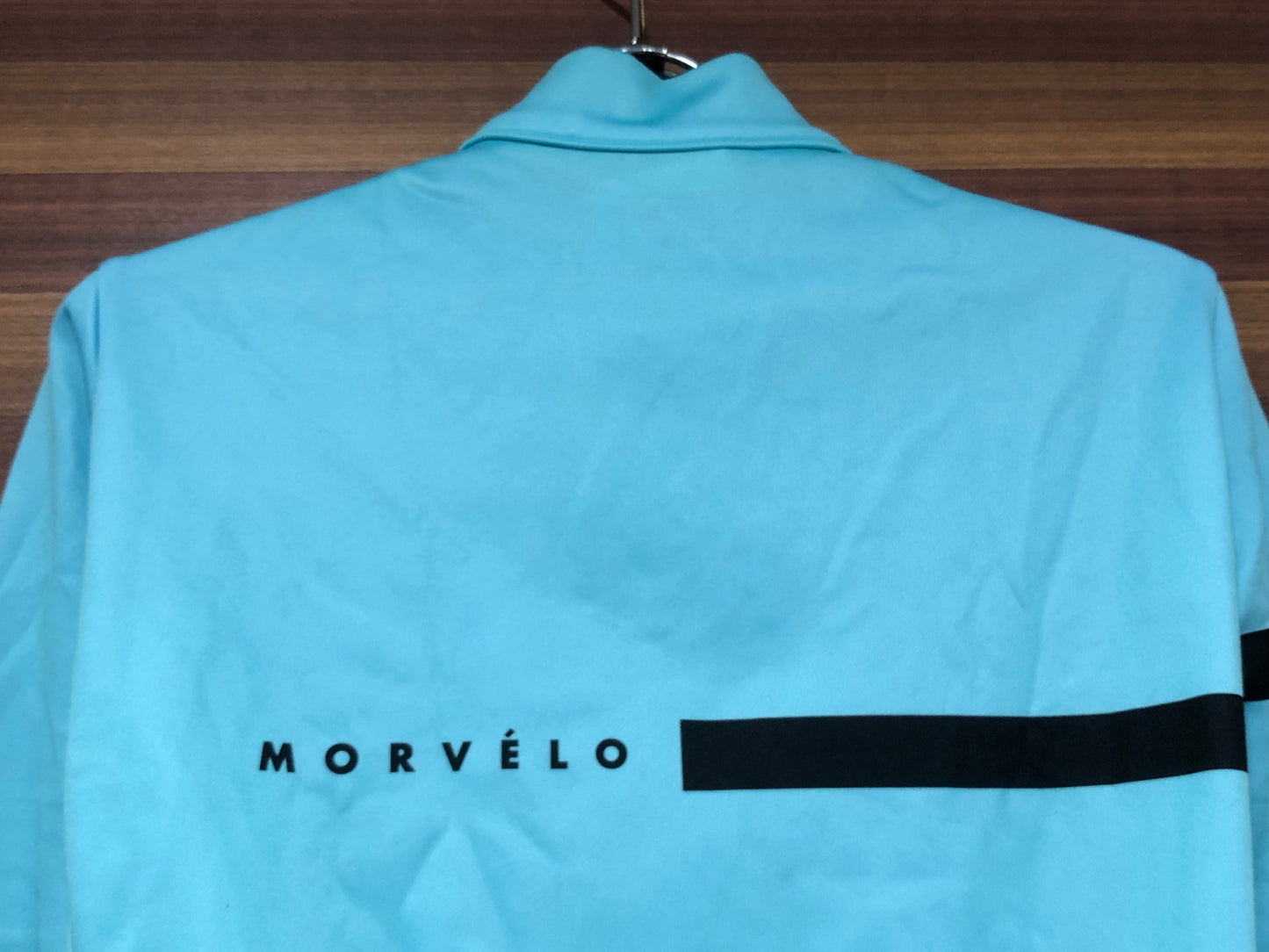 IN225 モルベロ MORVELO 長袖 サイクルジャージ 水色 S 裏起毛