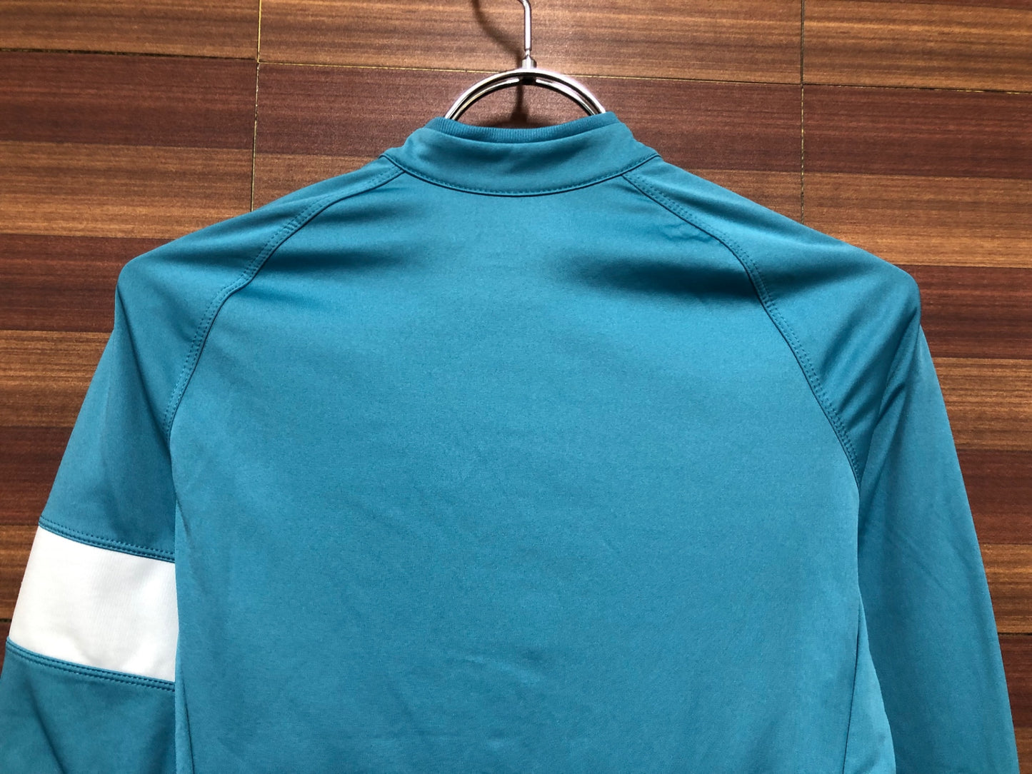 IH413 ラファ Rapha WOMEN'S CORE LONG SLEEVE JERSEY 長袖サイクルジャージ 青 XS 裏起毛