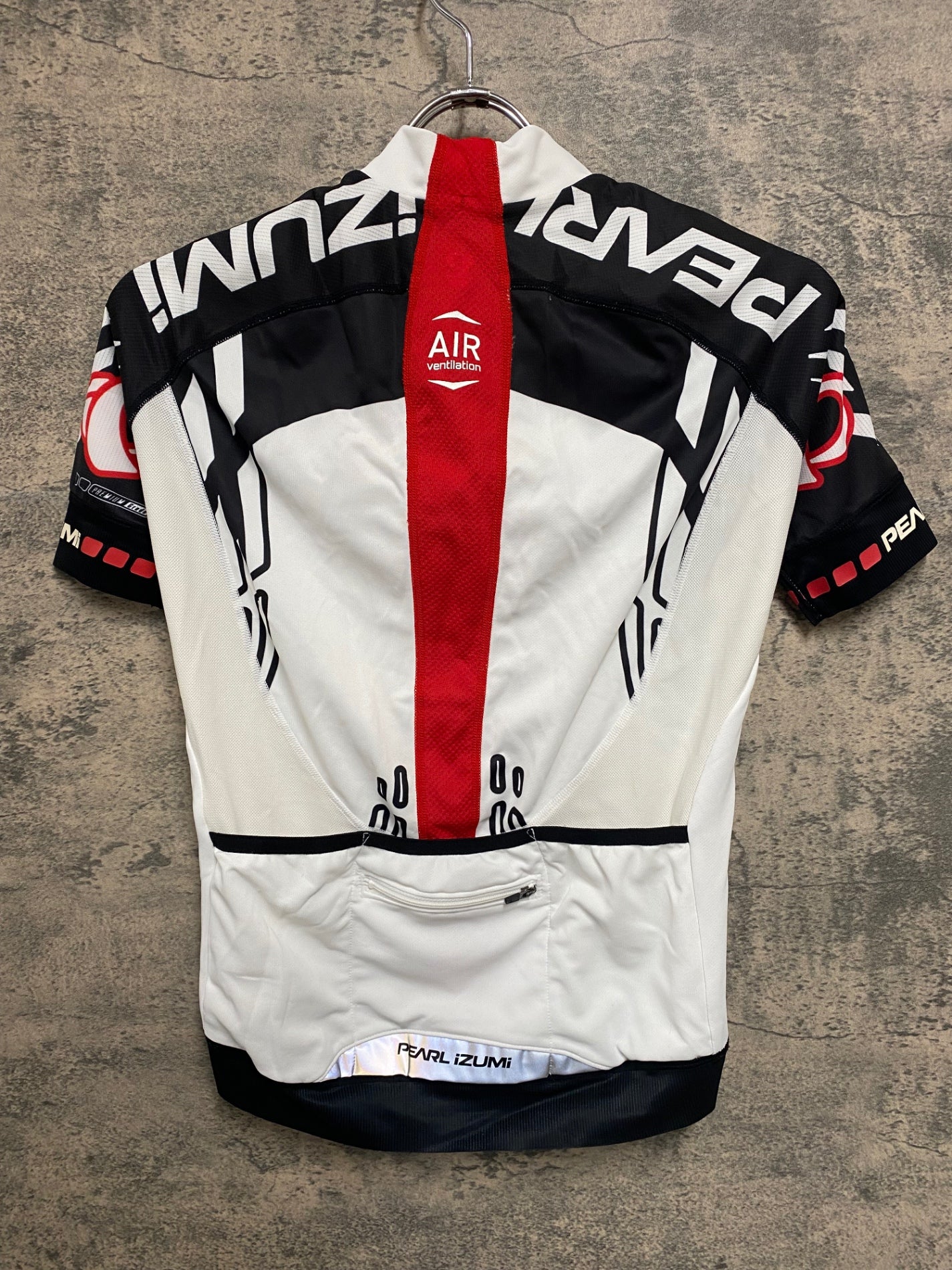 JD269 パールイズミ PEARL iZUMi 半袖 サイクルジャージ 黒 白 赤 S