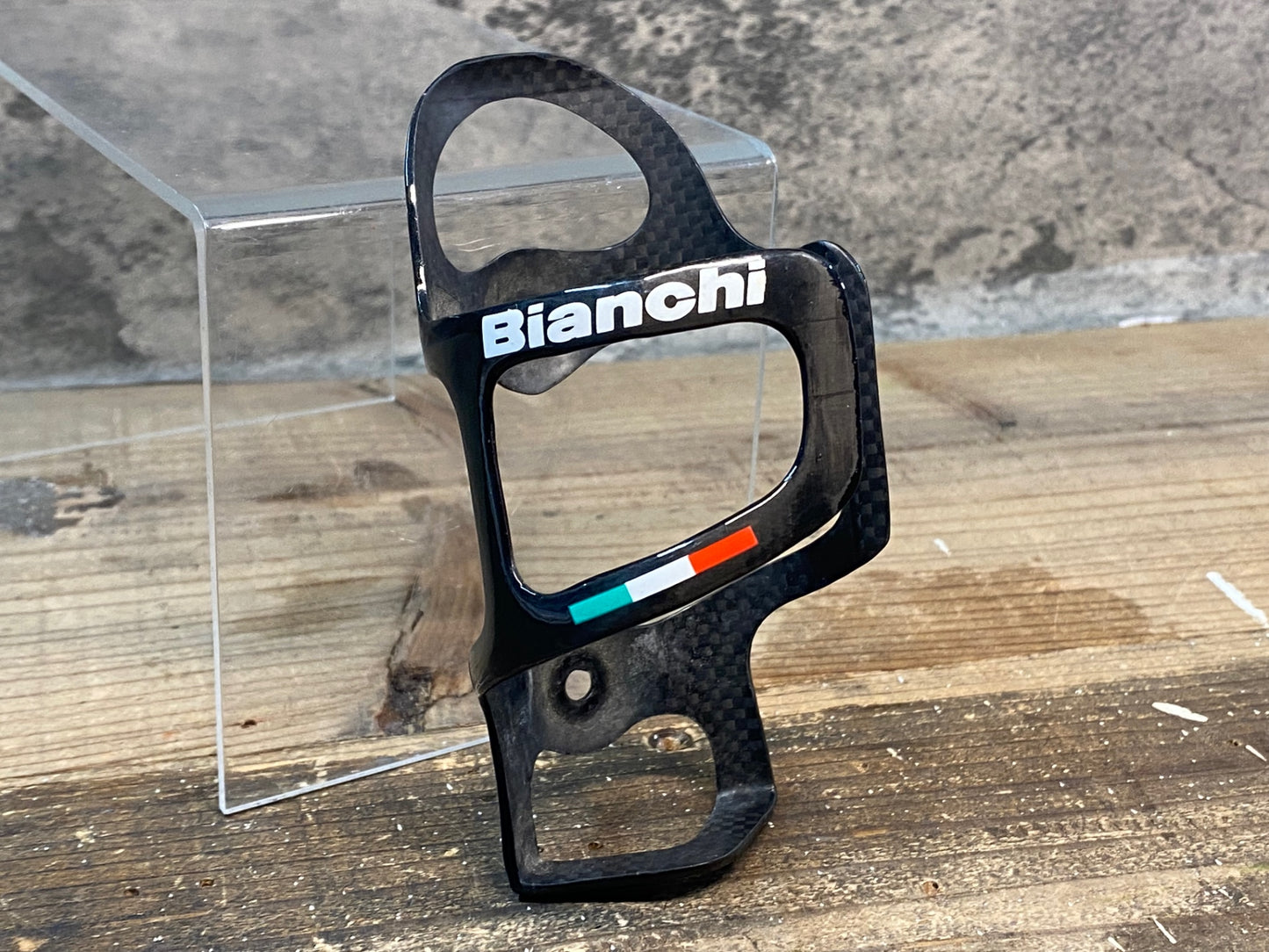 IS496 ビアンキ BIANCHI ボトルケージ カーボン 黒