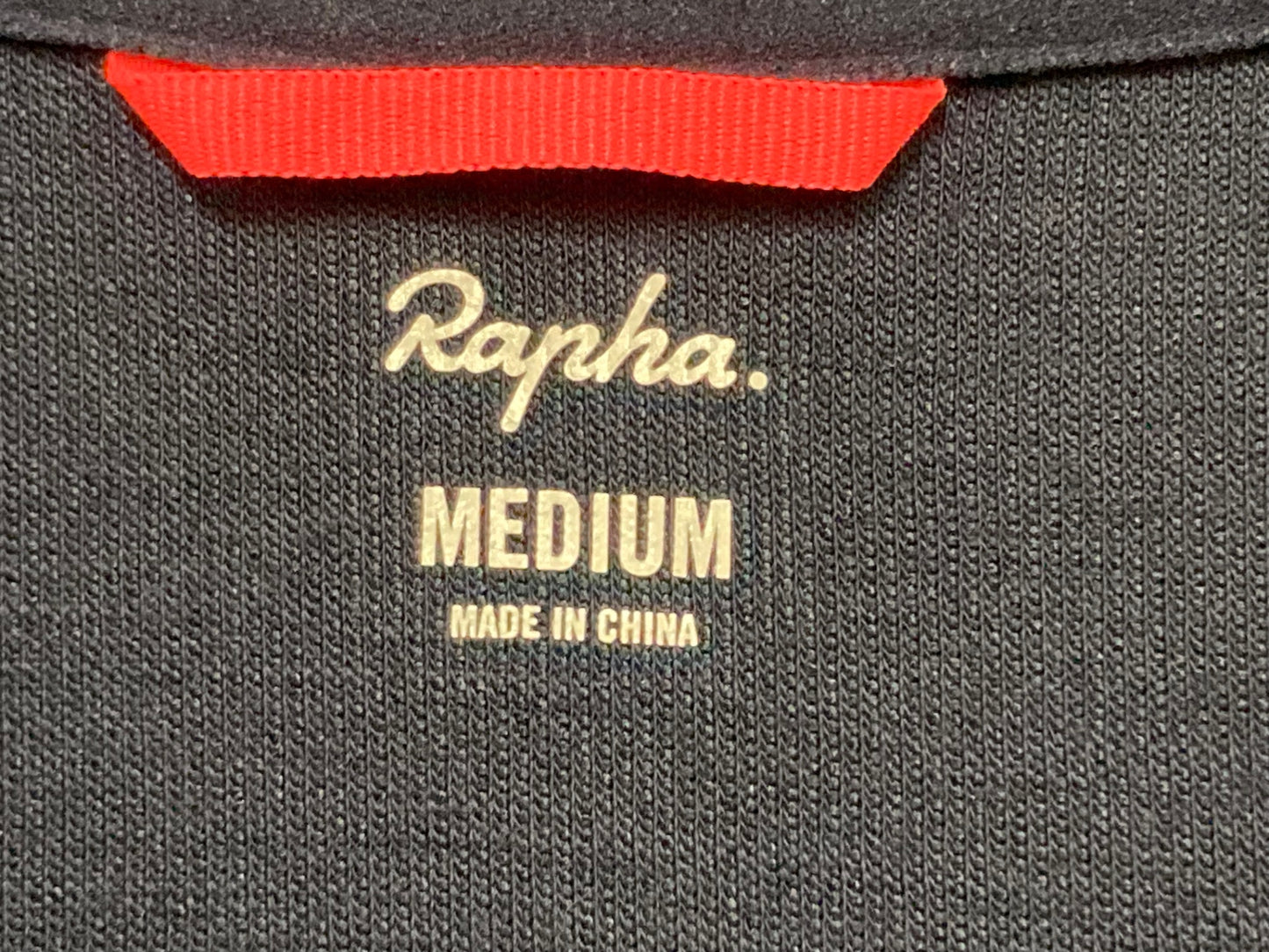 IY015 ラファ Rapha BREVET JERSEY 半袖 サイクルジャージ 黒 M