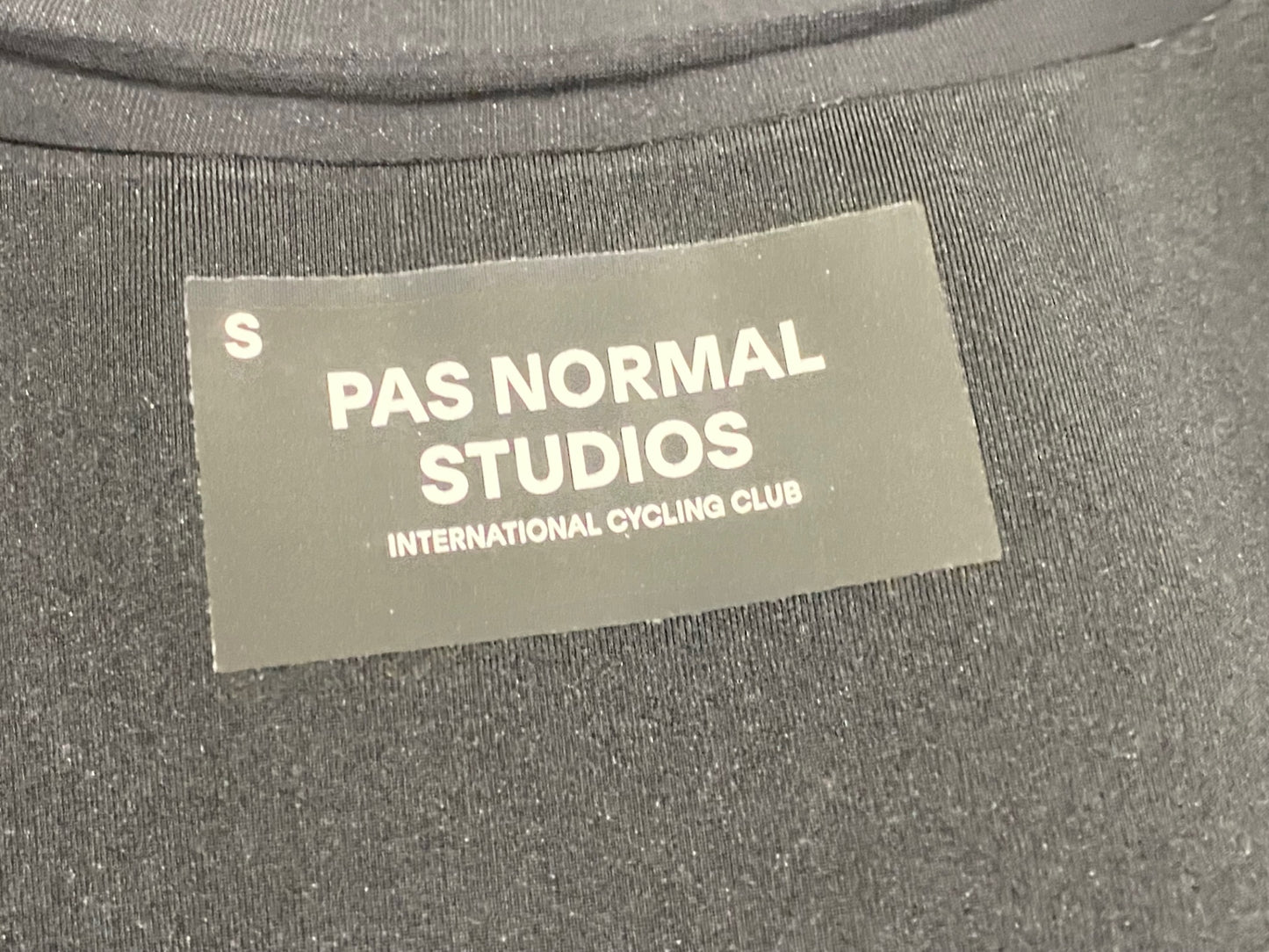IY500 パスノーマルスタジオ PAS NORMAL STUDIOS 半袖 サイクルジャージ S 黒