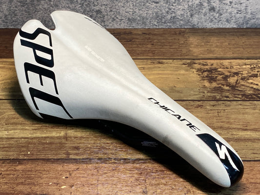 IX972 スペシャライズド SPECIALIZED シケイン CHICANE サドル 白 カーボンレール 143mm