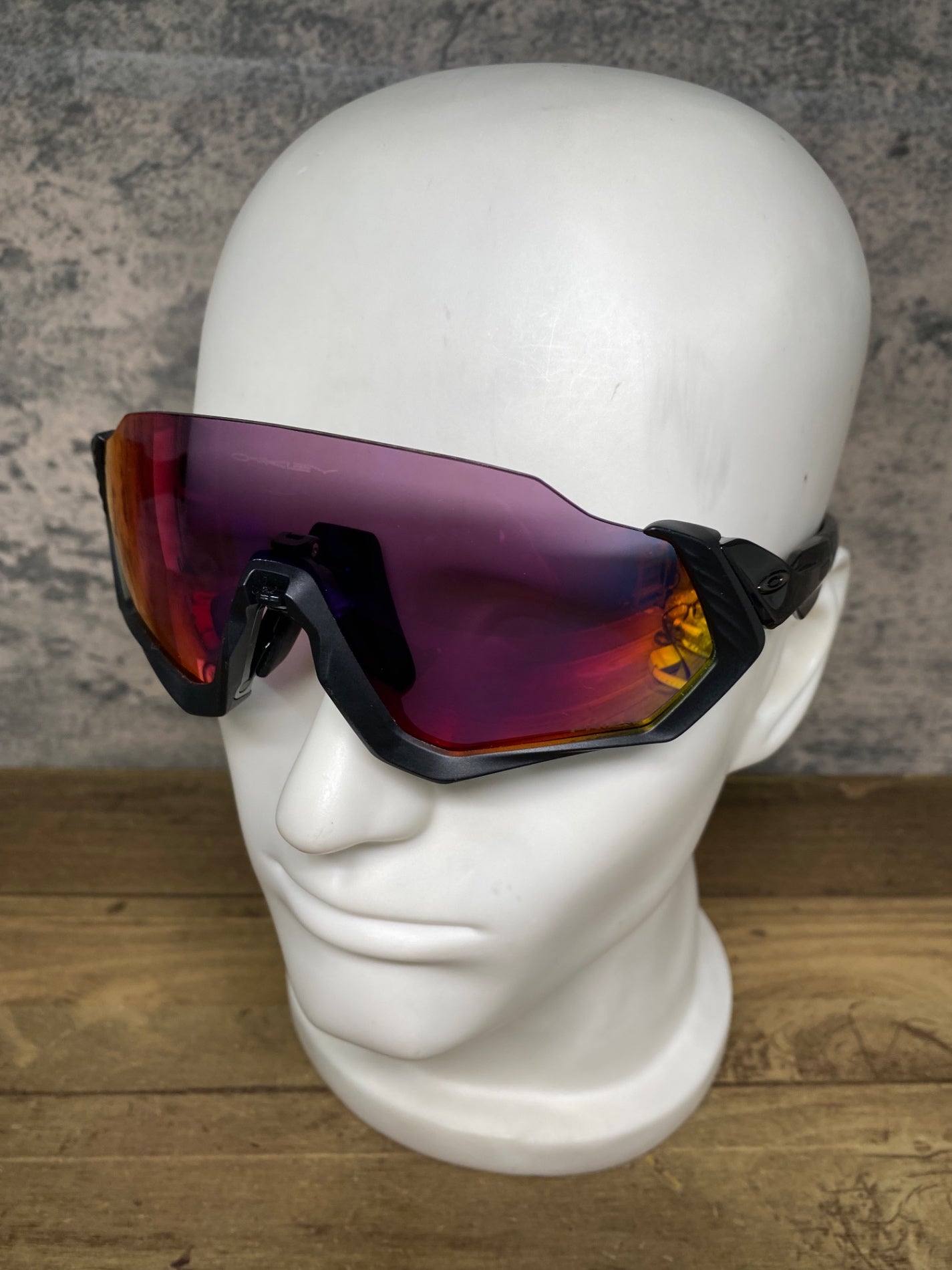 JB141 オークリー OAKLEY FLIGHTJACKET サングラス アイウェア 黒 PRIZMレンズ