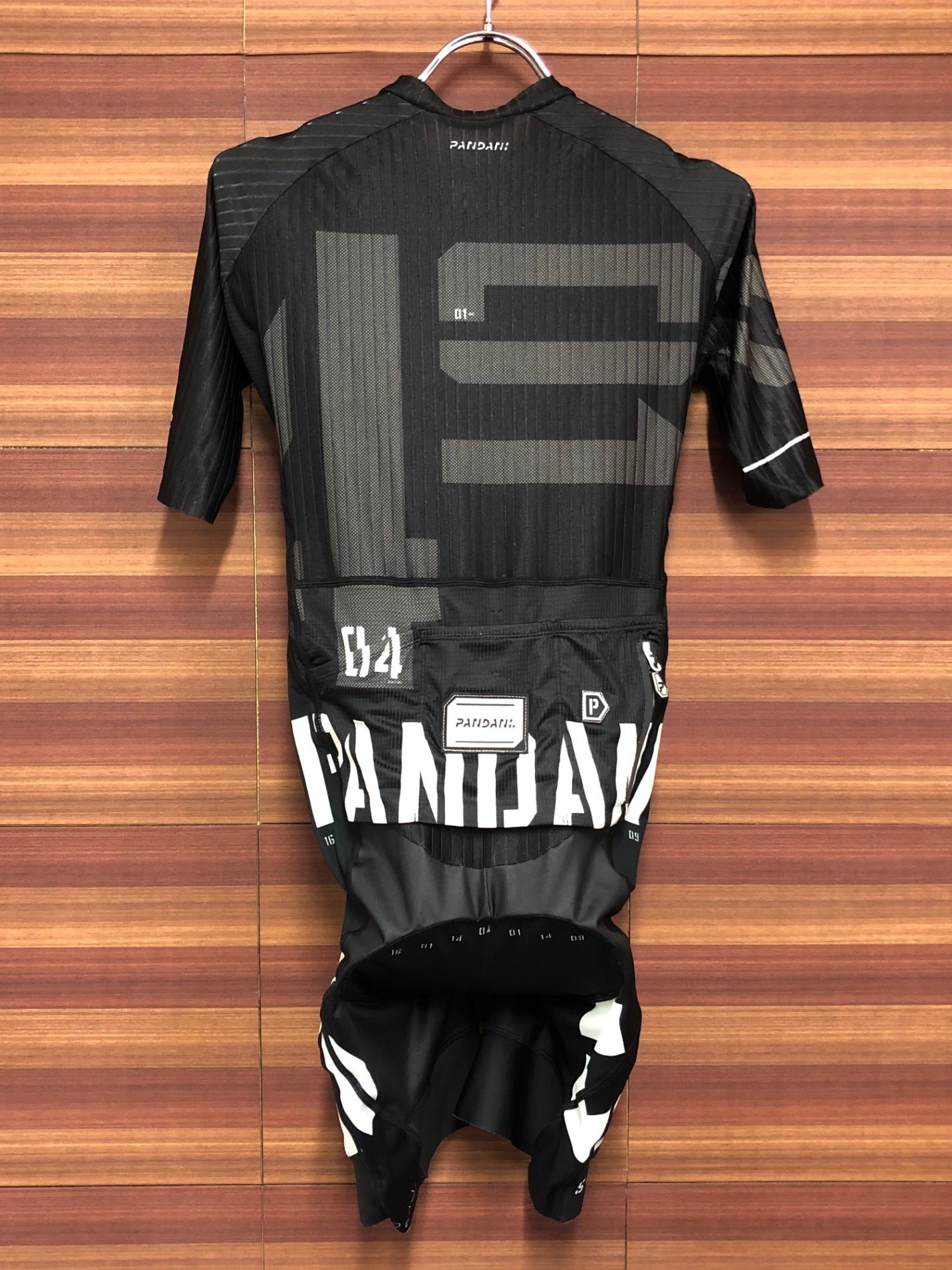 IS112 パンダーニ Pandani 半袖 ワンピース 黒 S
