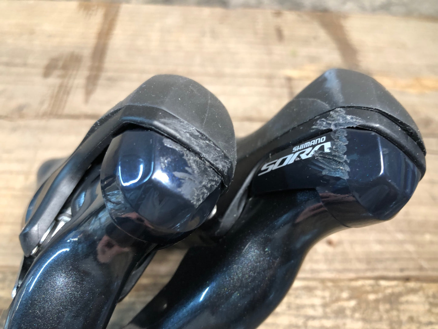 IS614 シマノ Shimano ソラ SORA R3000 バンド式 Φ34.9 シム付き GS 変速3点セット