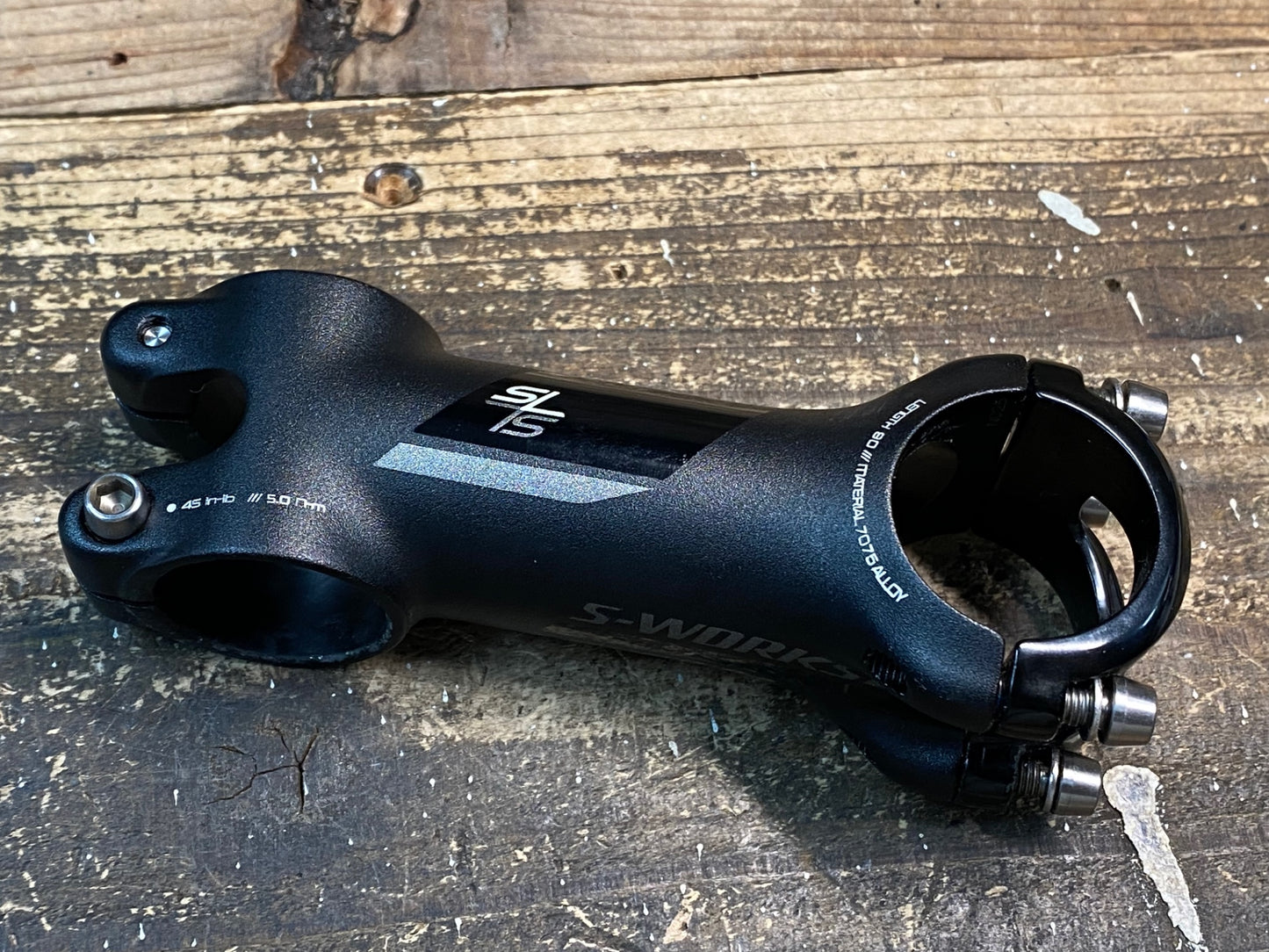 IX529 スペシャライズド SPECIALIZED S-WORKS SL STEM アルミ ステム ブラック 90ｍｍ Φ31.8