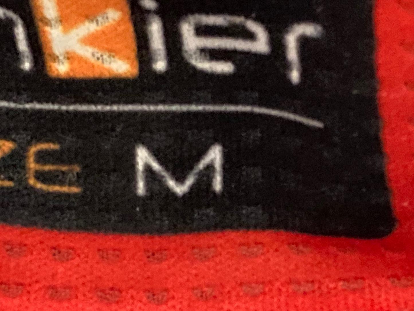 IU826 ファンキアー Fankier 半袖 サイクルジャージ 黒赤 M