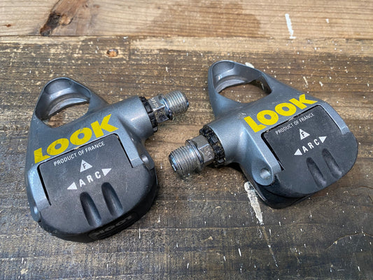 IQ798 ルック LOOK 266 ビンディングペダル デルタクリート クロモリシャフト