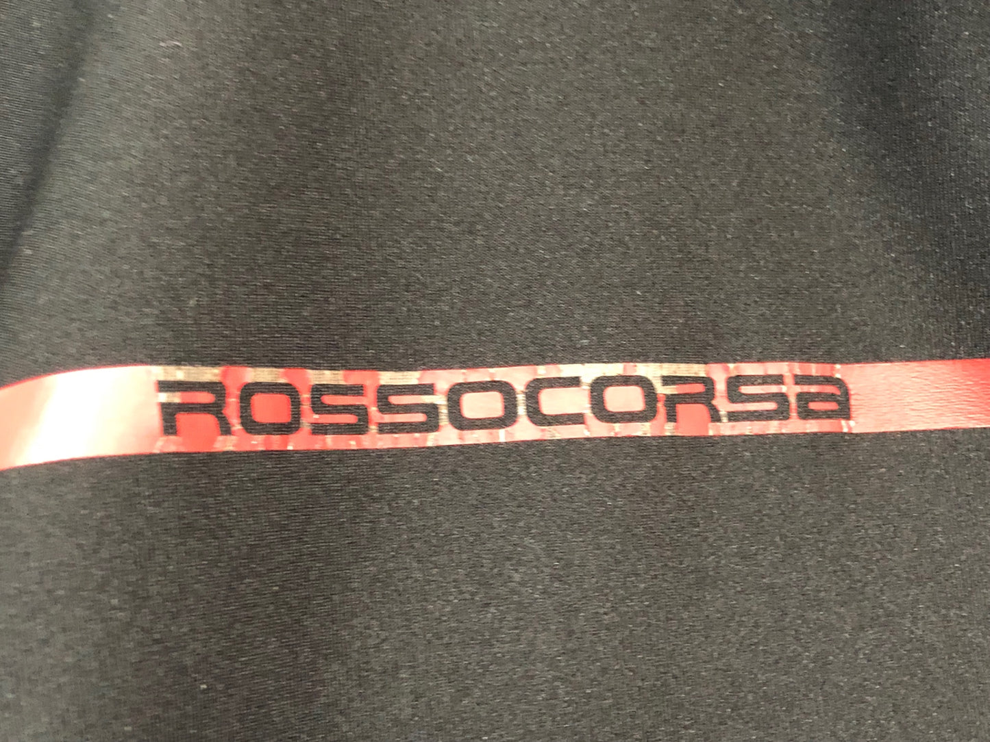 IT116 カステリ CASTELLI ROSSOCORSA perfetto 長袖 サイクルジャケット 黒 L GORE WINDSTOPPER