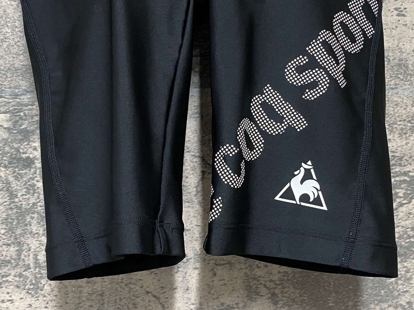 IZ206 ルコックスポルティフ le coq sportif レーサーパンツ 黒 M