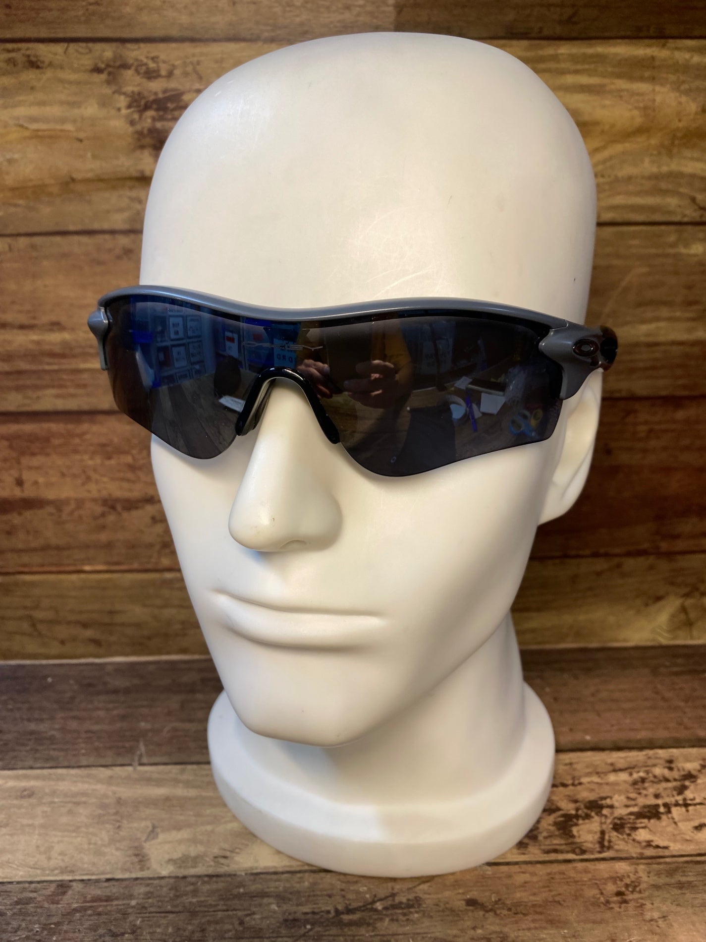 IB788 オークリー OAKLEY レーダーロック RADARLOCK サングラス アイウェア グレー ブラック ※レンズ傷