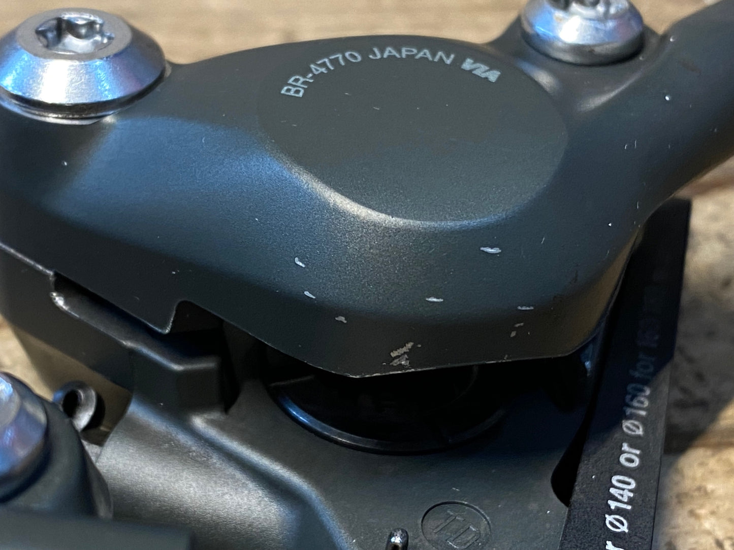 IR014 シマノ SHIMANO ティアグラ TIAGRA BR-4770 油圧 ディスク ブレーキ キャリパー 前後セット