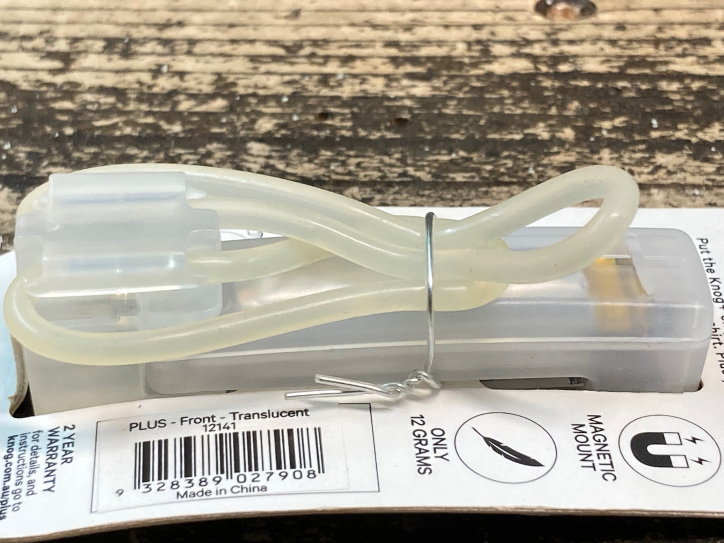 IR286 ノグ knog PLUS FRONT フロントライト 白